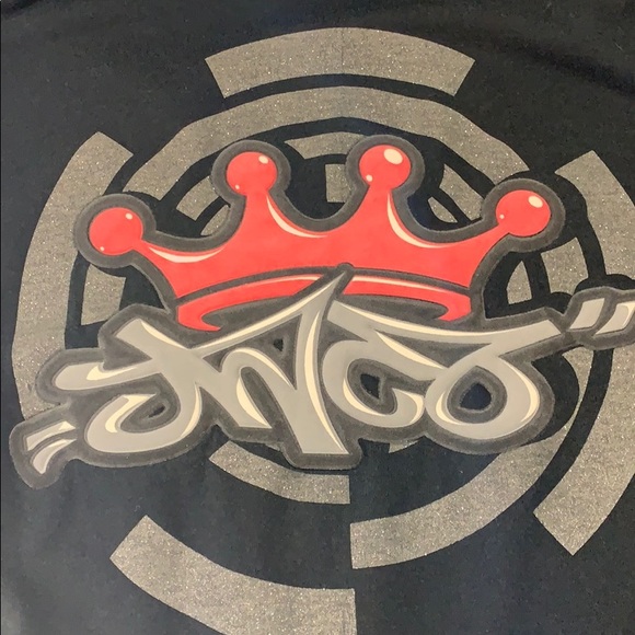 VTG Jnco Jeans Black Tee Sz L - Picture 4 of 9